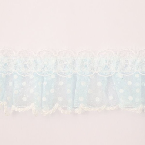 ドットフリルレース 30mm幅（50cm単位） | 手芸センタードリーム公式