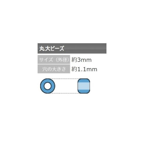 MIYUKI �������ӡ��� �����ɥӡ����ڴ���ӡ�����3mm��8/0�ۭ� #2023 �ĥ�� �򥮥祯���դ��饹���� �����