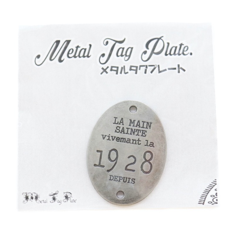 メタルタグプレート 40×30mm | 手芸センタードリーム公式通販サイト