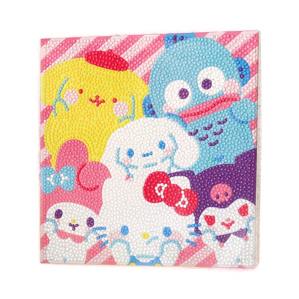 ビーズアートキャンバス キット サンリオキャラクターズ ぷにきゅきゅ