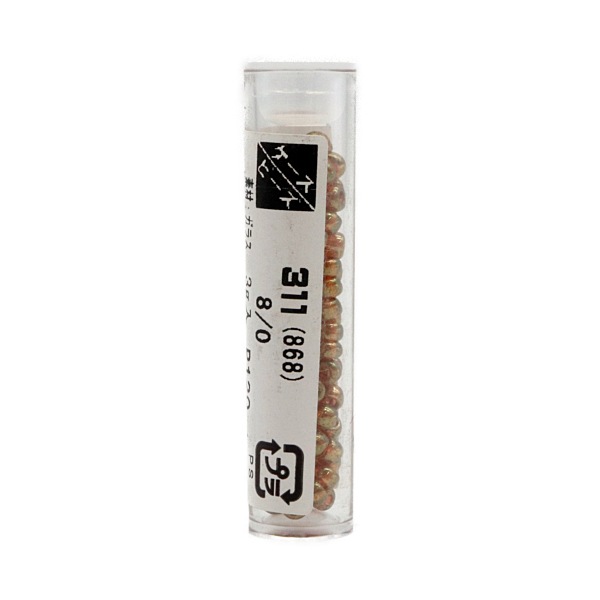 MIYUKI �������ӡ��� �����ɥӡ����ڴ���ӡ�����3mm��8/0�ۭ� #311(868) ���ꥹ���르����ɥ饹����