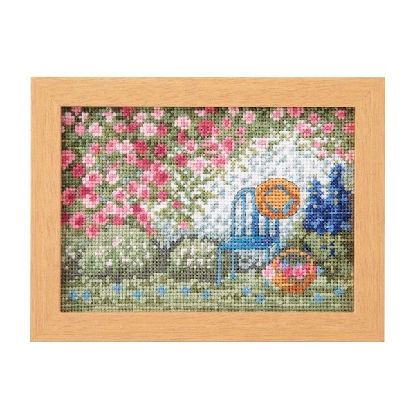 オリムパス 刺しゅうキット 12ヶ月の小さな花風景 マリー