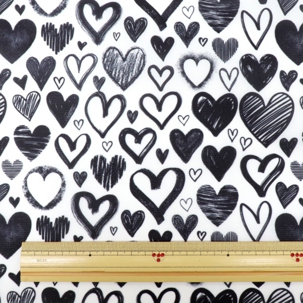 カットクロス 生地 『KEN オックスカットクロス ねこドット 約70cm×75cm