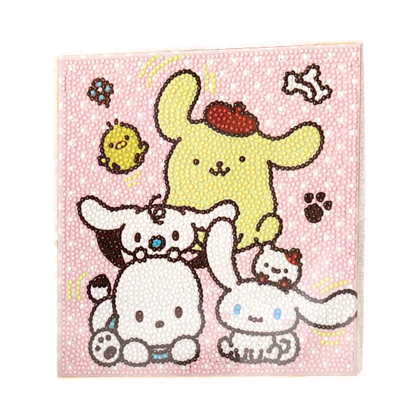サンリオ 犬のキャラクターグッズ ビーズアートキャンバス キット サンリオキャラクターズ ゆるゆる犬