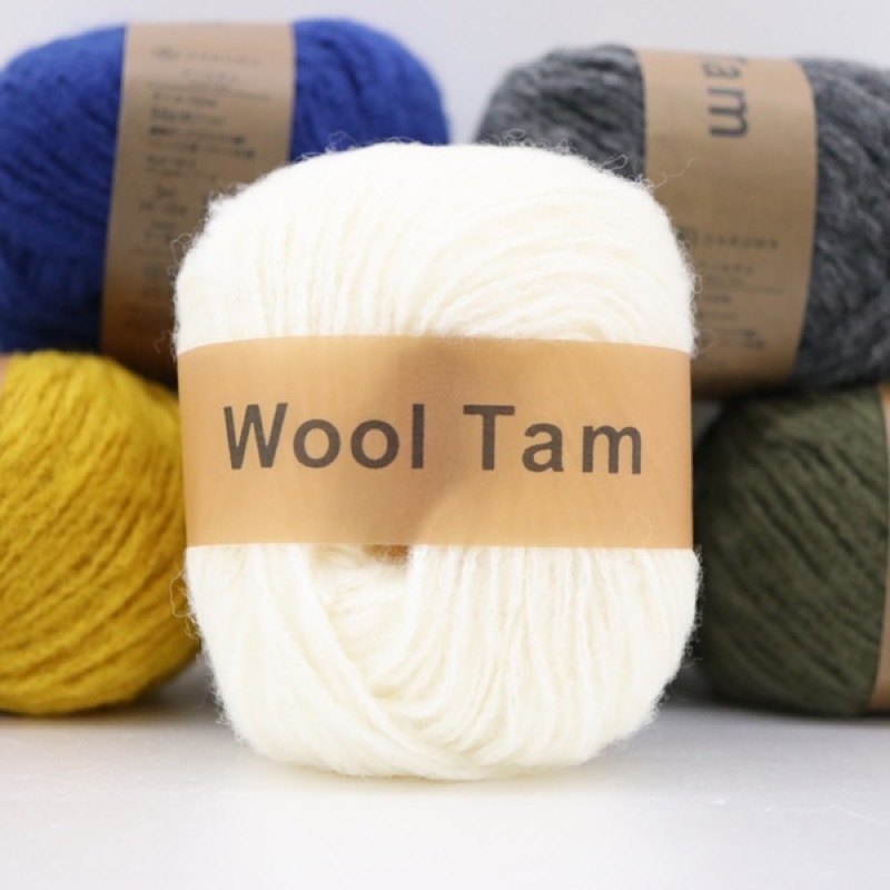 ダルマ　ウールタム　Wool Tam8個セット ウールタム ダルマ KN 毛糸 編み物 極太 ブラッシュウール