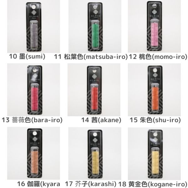 コスモ にしきいと 丸撚り 手刺しゅう用ラメ糸 20m | 手芸