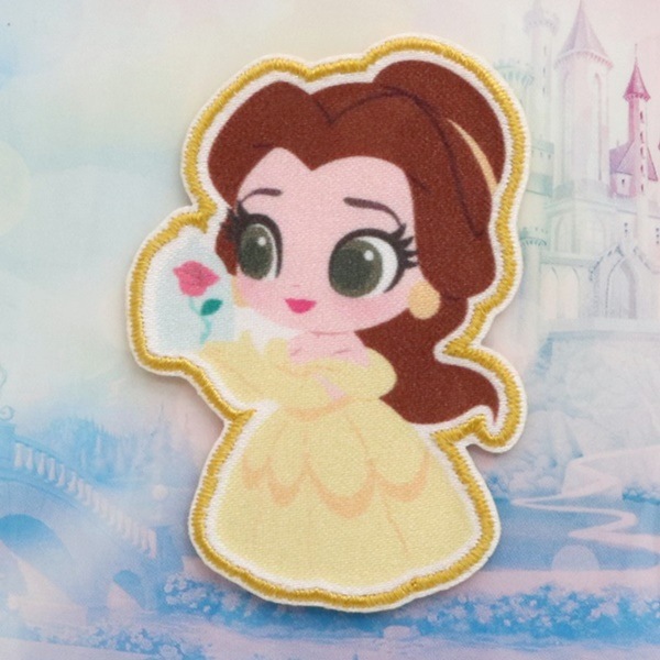 ディズニープリンセス シールワッペン ベル MY6004-MY518 | 手芸
