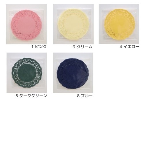 カラーレースペーパー 5枚入 | 手芸センタードリーム公式通販サイト