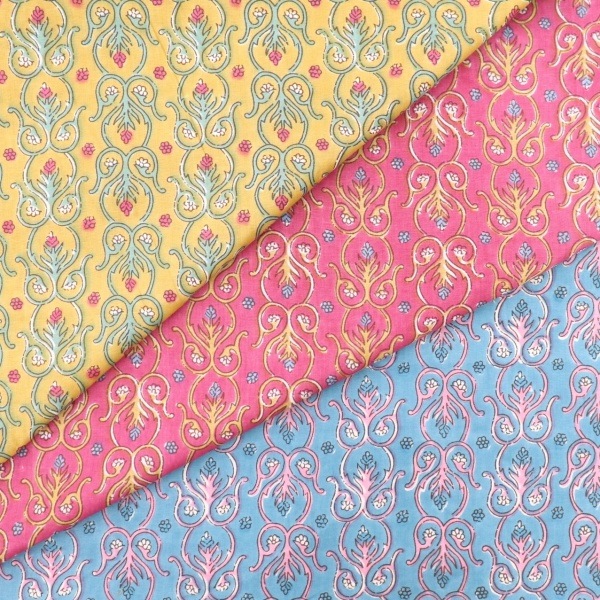 20%OFF処分価格】生地 インドプリント 150-2666-E | 手芸センター