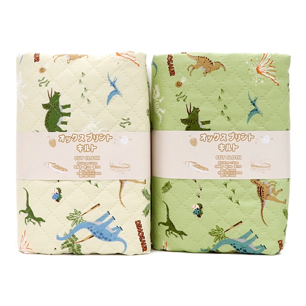 キズナフィールド 3枚オマケ付き 生地 恐竜オックス 【キルト】 2026 入園入学 【50cmカットクロス