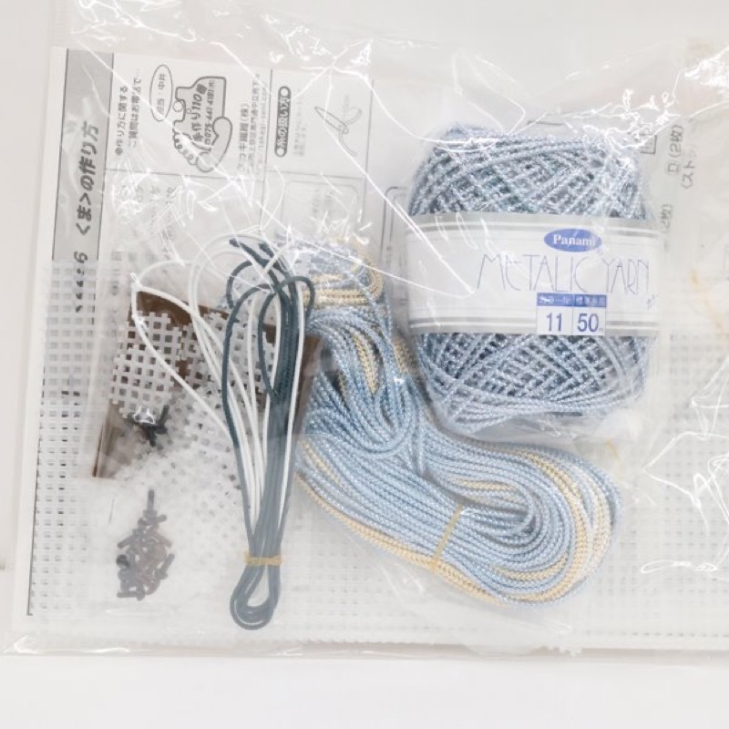 パナミ メタリックヤーンで作るアニマル ティッシュカバー キット