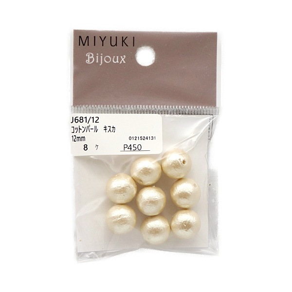 MIYUKI Bijoux ���åȥ�ѡ��� 12mm 8���� ������ J681/12