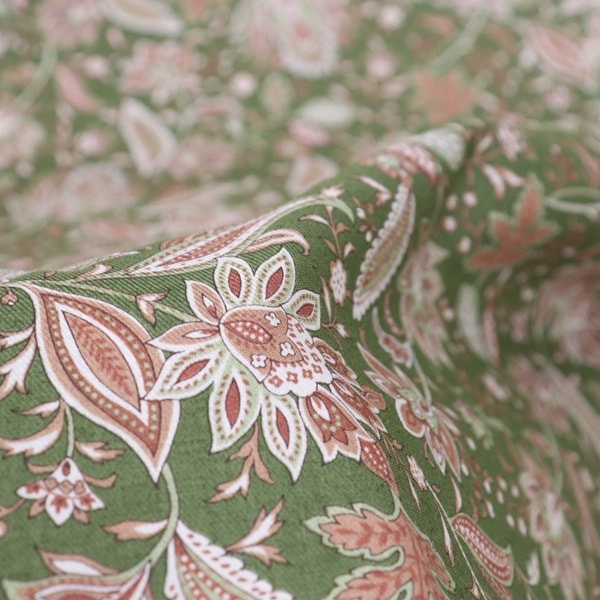 生地 ビエラプリント オリエンタル 花柄 | 手芸センタードリーム公式