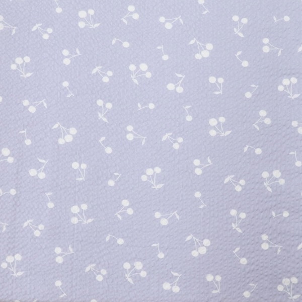 30%OFF処分価格】生地 リップルプリント チェリー柄 DC42801-3 | 手芸