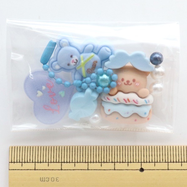 デコホイップ スイーツカップ＆キーホルダーセット ブルー DWS