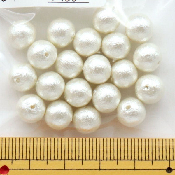 MIYUKI Bijoux ���åȥ�ѡ��� 8mm 20���� �ۥ磻�� J683/8
