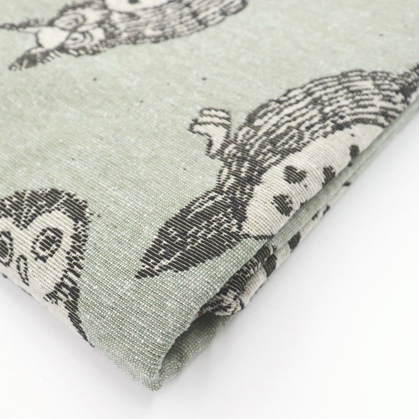 30%OFFセール価格】生地 ゴブラン フクロウ柄 【1.5mカットクロス