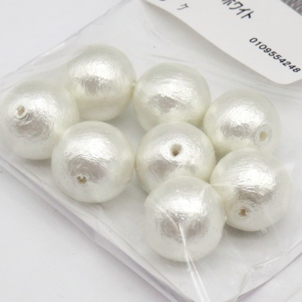 MIYUKI Bijoux ���åȥ�ѡ��� 12mm 8���� �ۥ磻�� J683/12