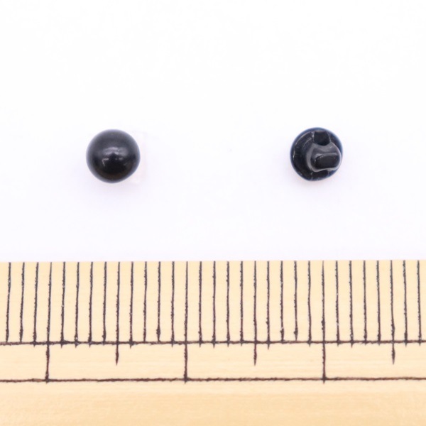目玉ボタン 4mm 12個入 黒 | 手芸センタードリーム公式通販サイト