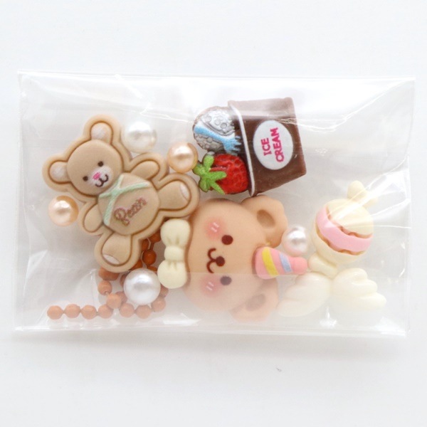 デコホイップ スイーツカップ＆キーホルダーセット ブラウン DWS-01 BR