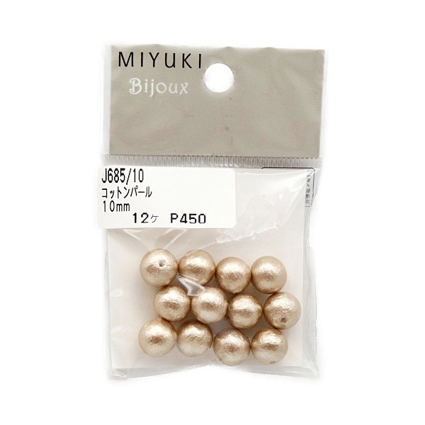 MIYUKI Bijoux ���åȥ�ѡ��� 10mm 12���� �١����� J685/10
