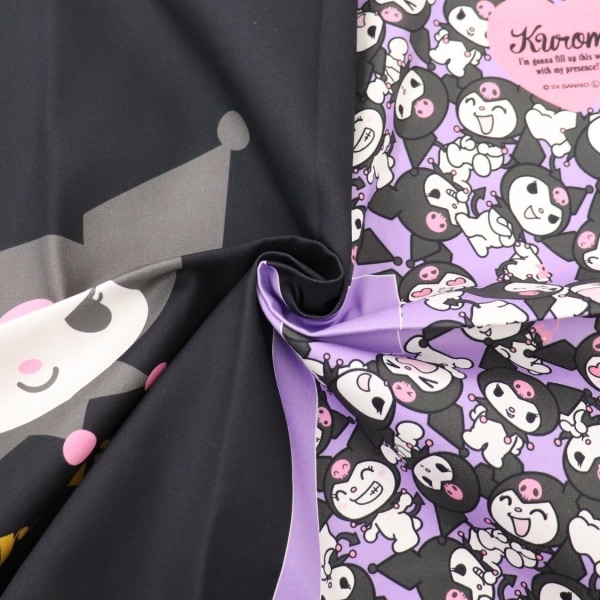 生地 クロミ オックス パープル 【1パネルカットクロス 約109×100cm