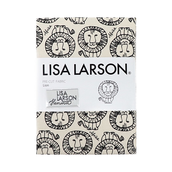 生地 LISA LARSON リサ・ラーソン オックスプリント Lion柄 【50cm