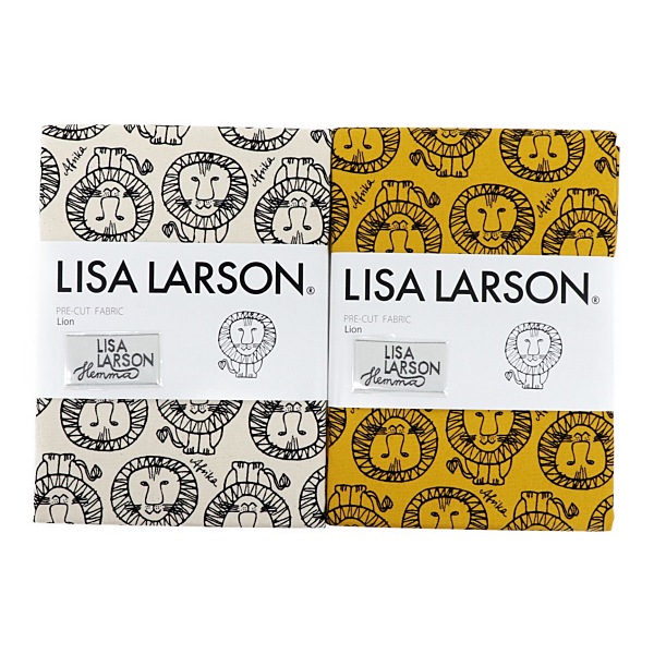 生地 LISA LARSON リサ・ラーソン オックスプリント Lion柄 【50cm