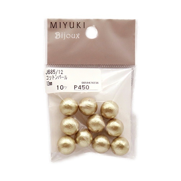 MIYUKI Bijoux ���åȥ�ѡ��� 12mm 10���� �١����� J685/12