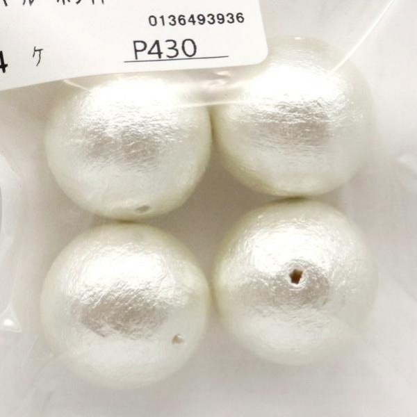 MIYUKI Bijoux ���åȥ�ѡ��� 18mm 4���� �ۥ磻�� J683/18