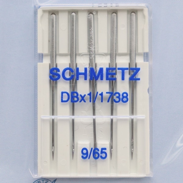 SCHMETZ シュメッツ 工業用ミシン針 DB×1 #9 薄地用 5本入 | 手芸