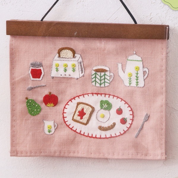 コスモ 刺しゅうを楽しむプリントクロス アーティストコレクション