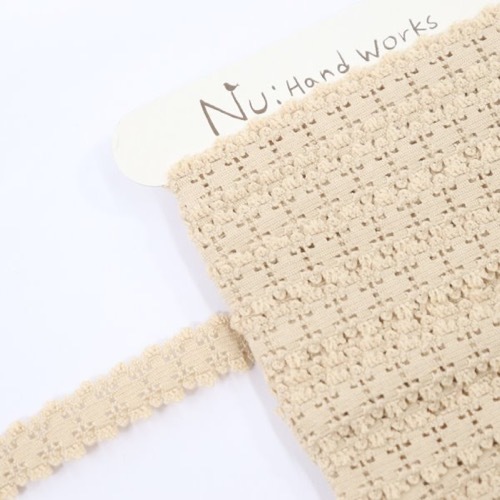Nu:Handworks】ストレッチレース 14mm幅（50cm単位） | 手芸センター