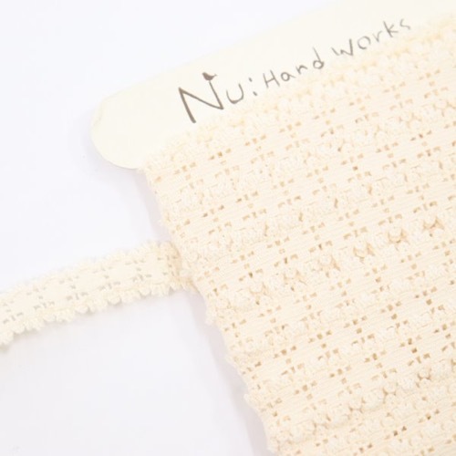 Nu:Handworks】ストレッチレース 14mm幅（50cm単位） | 手芸センター