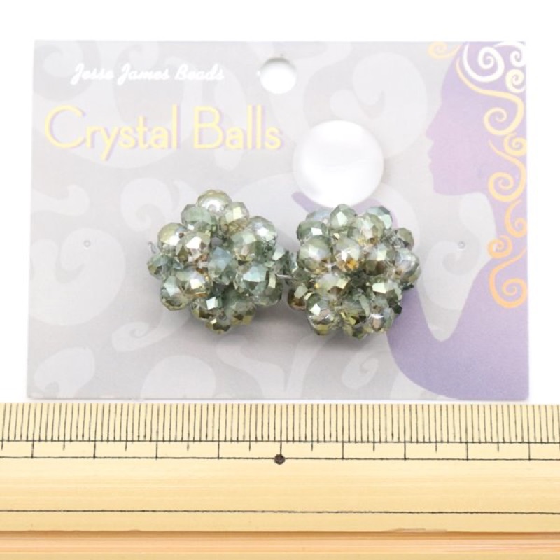 ͭ70%OFFCrystal Balls ꥹܡ 20mm 2ĥå 졼 6492