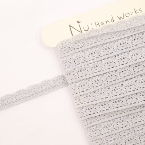 Nu:Handworks】ストレッチレース 10mm幅（50cm単位） | 手芸センター