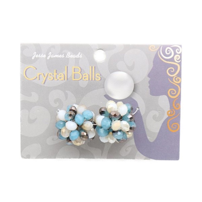 Crystal Balls ���ꥹ����ܡ��� 20mm 2�ĥ��å� �֥롼�� 6493