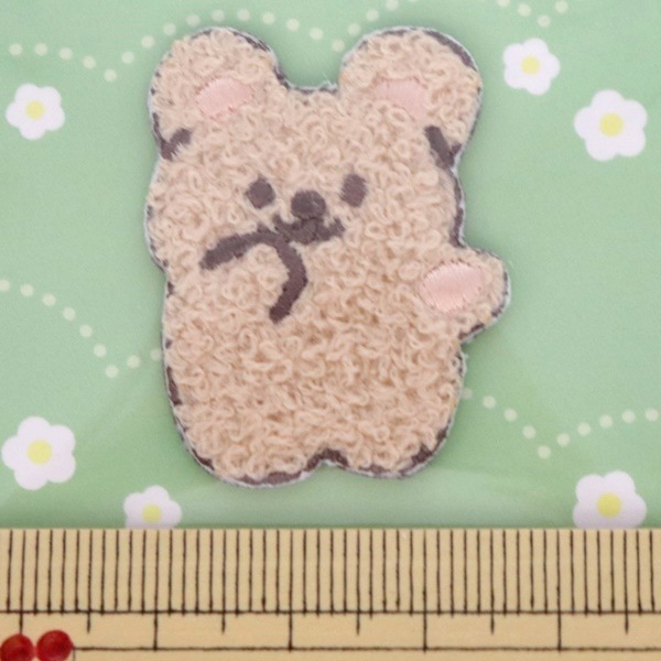 もっちりあにまる ワッペン くま MAW-02 | 手芸センタードリーム公式