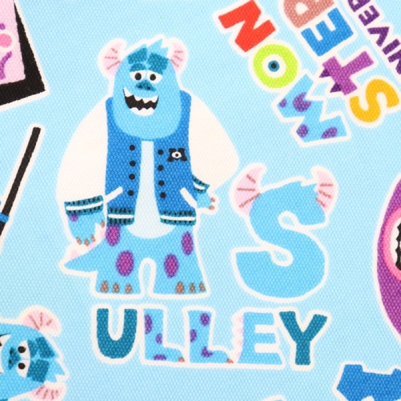 生地 Btsオックスプリント モンスターズインク ブルー 手芸センタードリーム通販ネットショップ