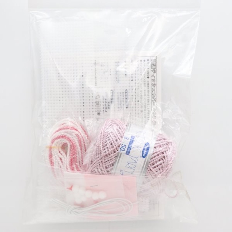 ☆手編み ティッシュカバー ☆スプレー ピンク 55c7499fc04a9f100dcb53b266252b