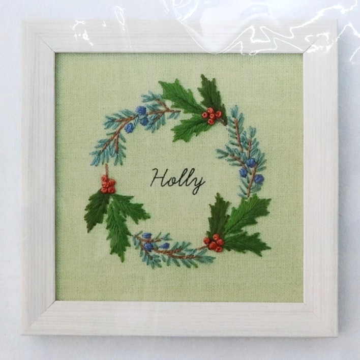 コスモ 青木和子 12か月の植物手帖 刺しゅうキット ヒマワリ