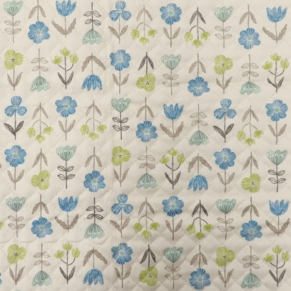 生地 フラワーオックス【キルト】 2025 入園入学 【50cmカットクロス