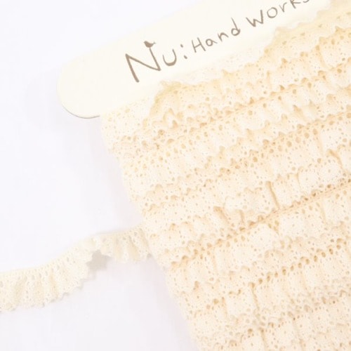 Nu:Handworks】ストレッチレース 10mm幅（50cm単位） | 手芸センター