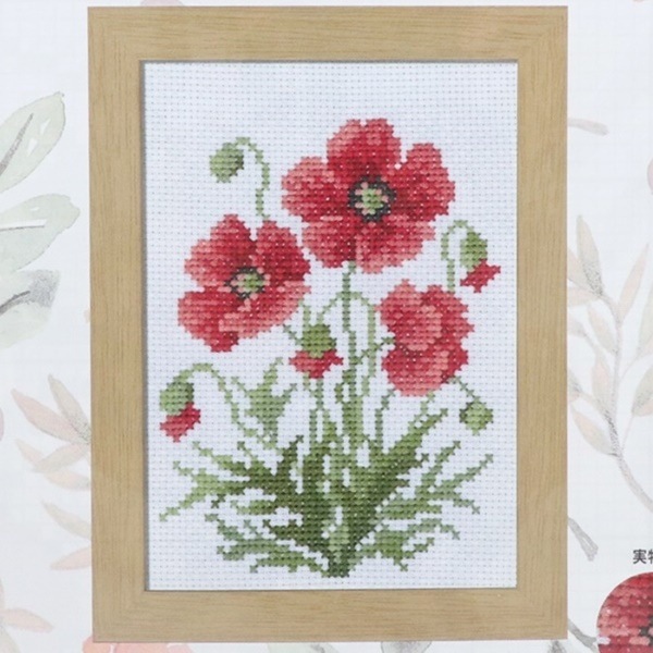 オリムパス クロス・ステッチ キット 12ヶ月の花フレーム マリー