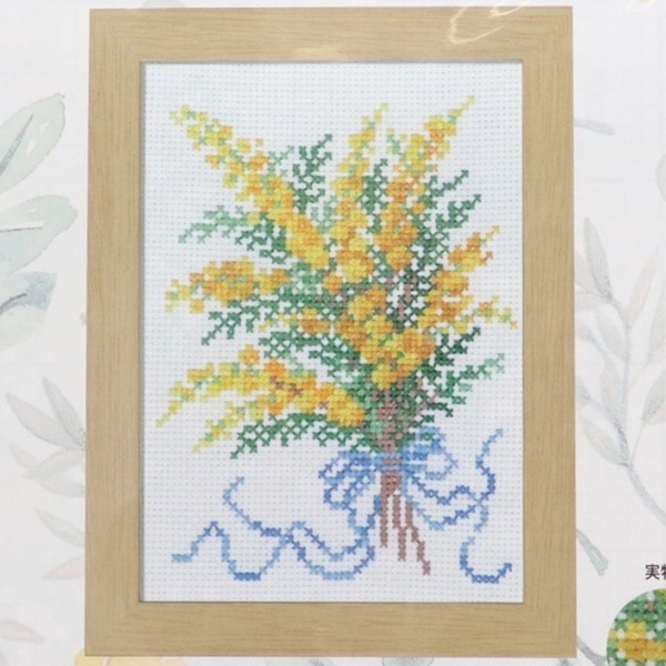 オリムパス クロス・ステッチ キット 12ヶ月の花フレーム マリー