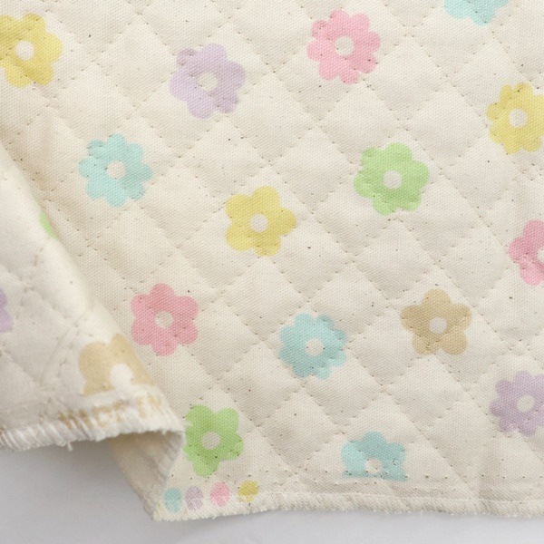 オーダー用生地 生地 フラワーオックス【キルト】 2025 入園入学 【50cmカットクロス