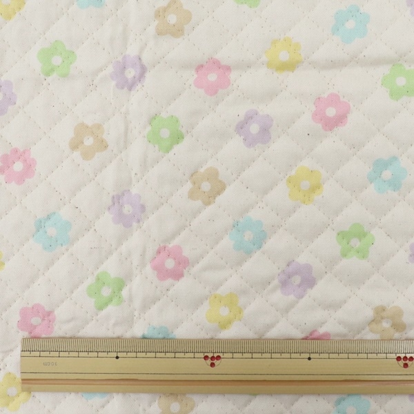 オーダー用生地 生地 フラワーオックス【キルト】 2025 入園入学 【50cmカットクロス