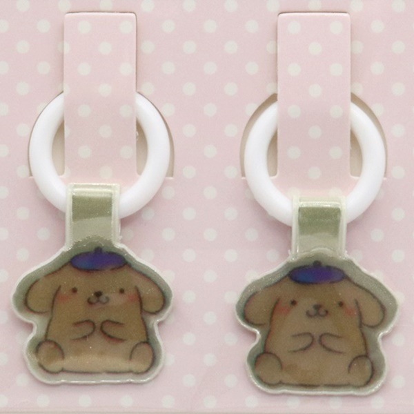 【新品・ほぼタグ付き】ポムポムプリン　マスコット　詰め合わせ 新品・ほぼタグ付き】ポムポムプリン マスコット 詰め合わせ