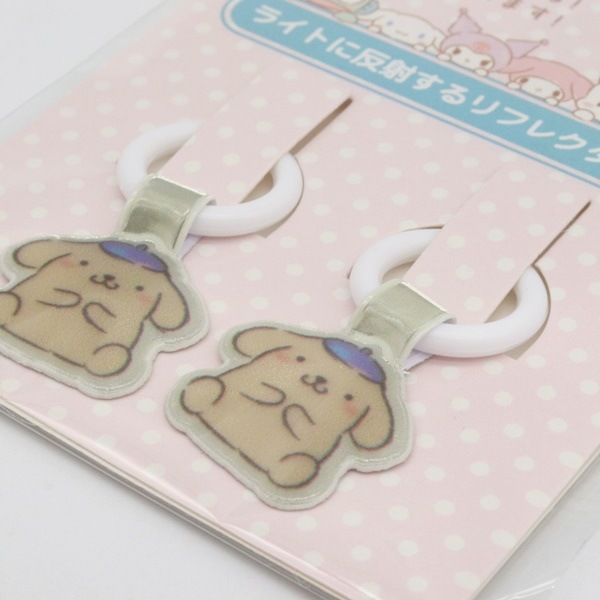 サンリオキャラクターズ シューズタグ ポムポムプリン 2個入 K