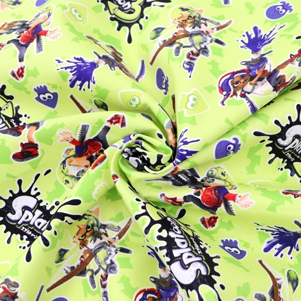 生地 2023 入園入学 キャラ オックスプリント スプラトゥーン3